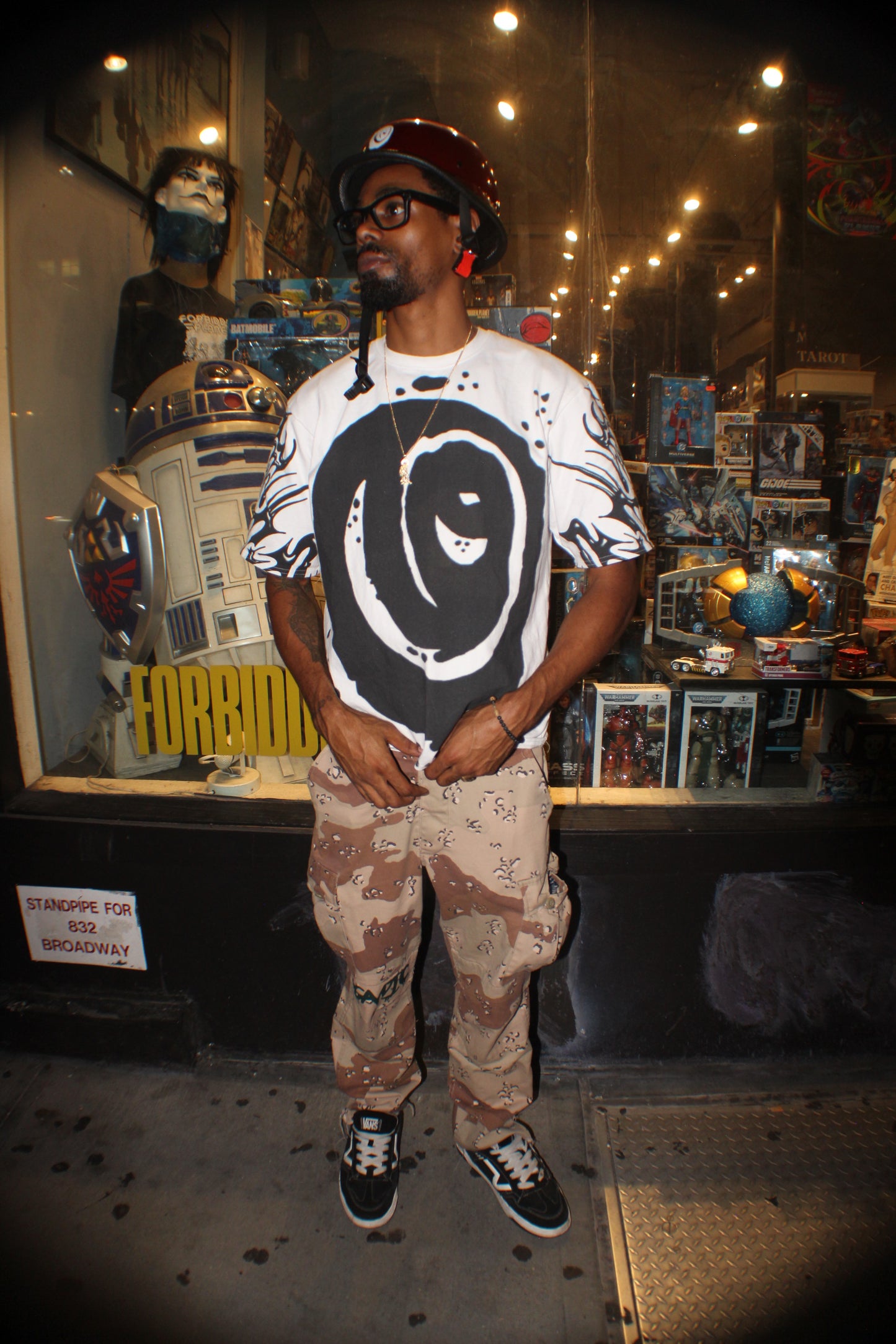 Inkflow Oversized Cotton T-Shirt – Heavyweight Streetwear Tee