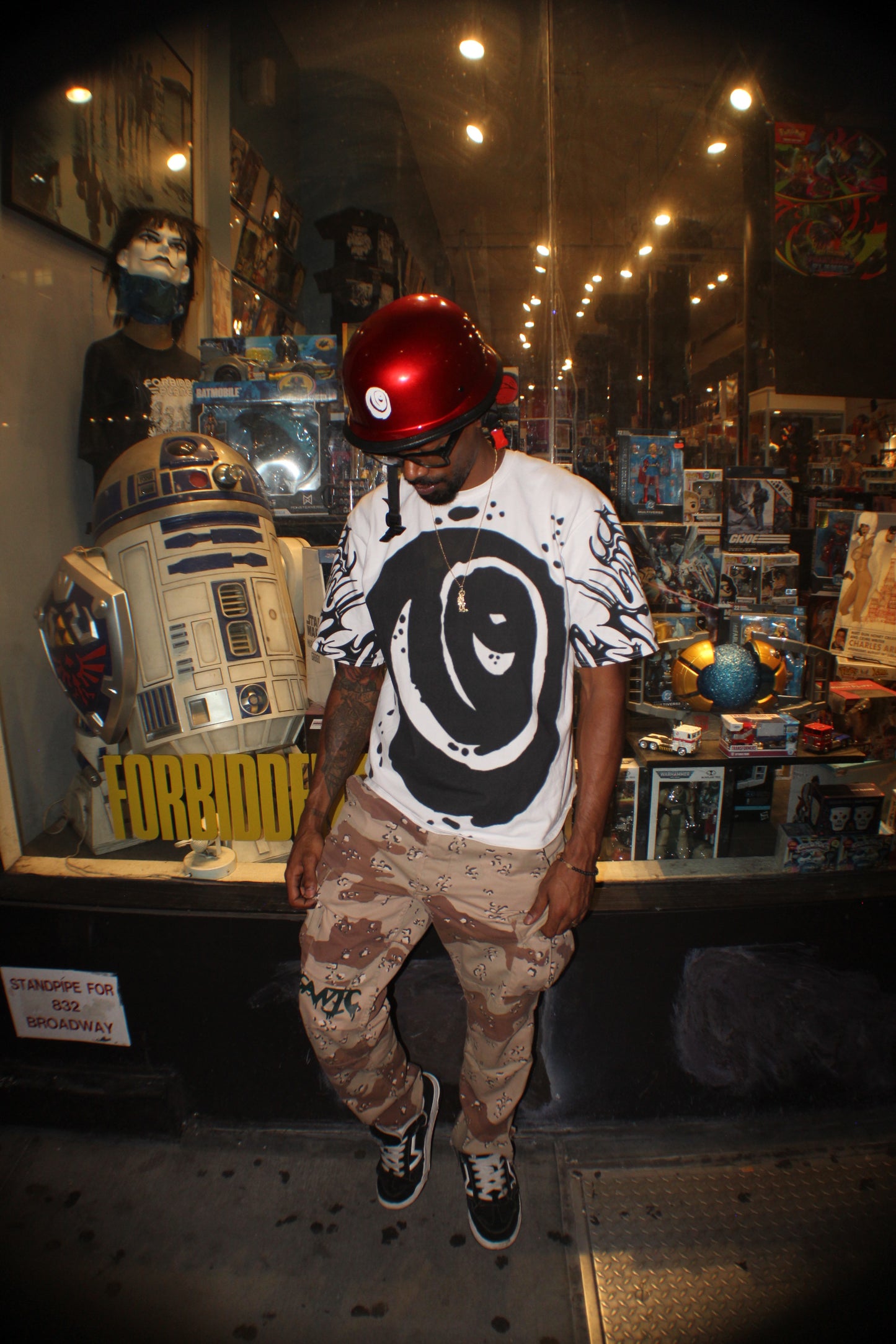 Inkflow Oversized Cotton T-Shirt – Heavyweight Streetwear Tee