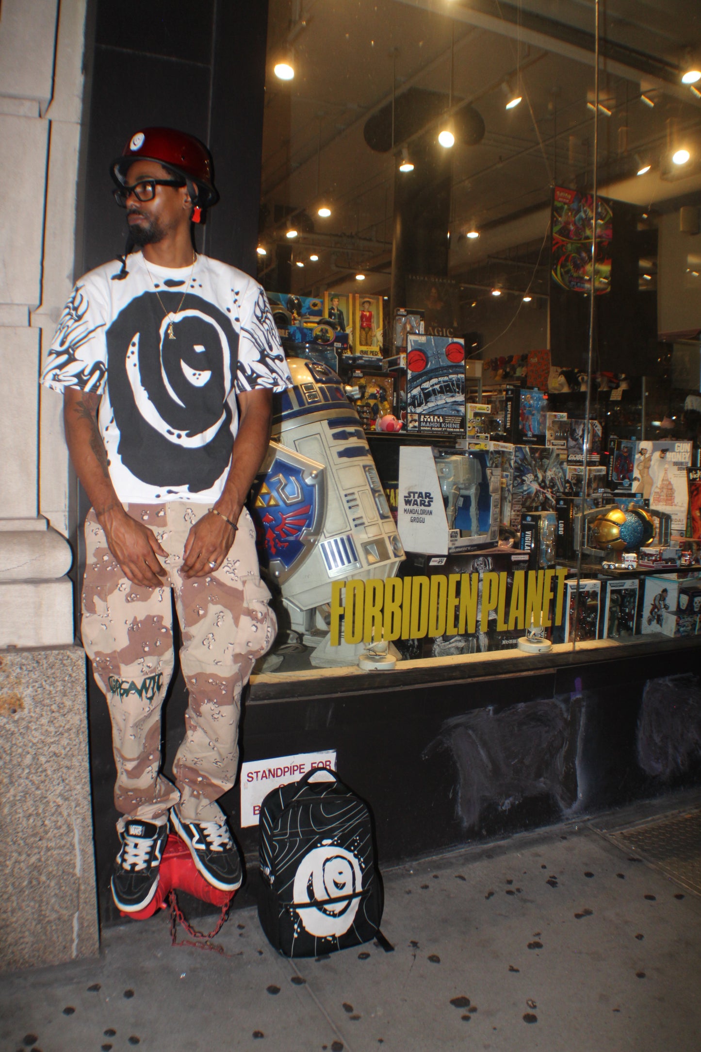 Inkflow Oversized Cotton T-Shirt – Heavyweight Streetwear Tee