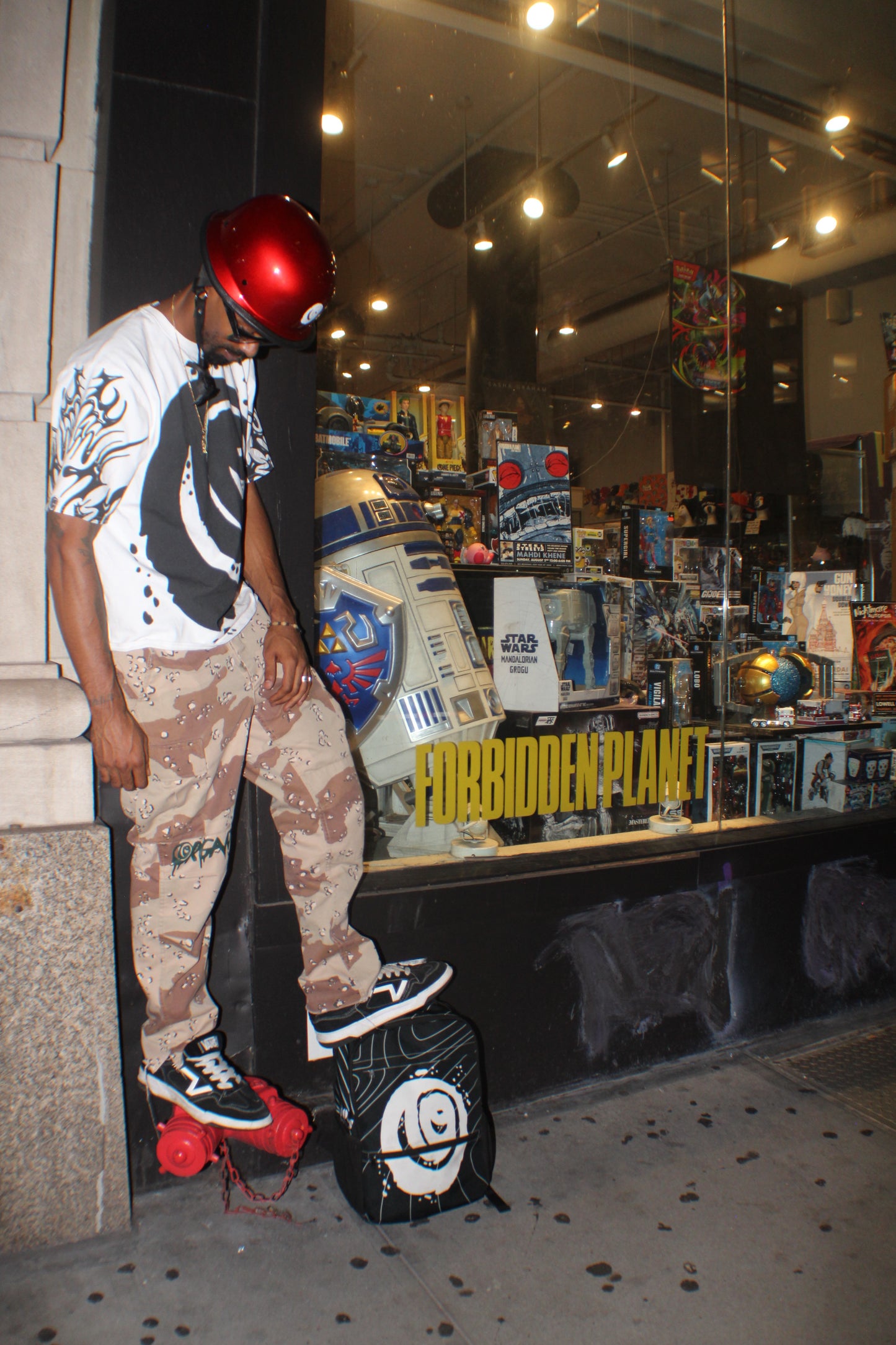 Inkflow Oversized Cotton T-Shirt – Heavyweight Streetwear Tee