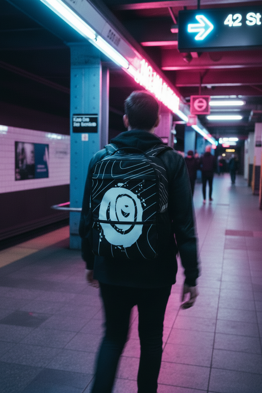 Noir Backpack urban commuter